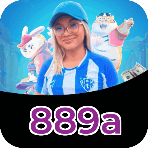 Interface do aplicativo 889a mostrando jogos disponíveis no iOS e Android